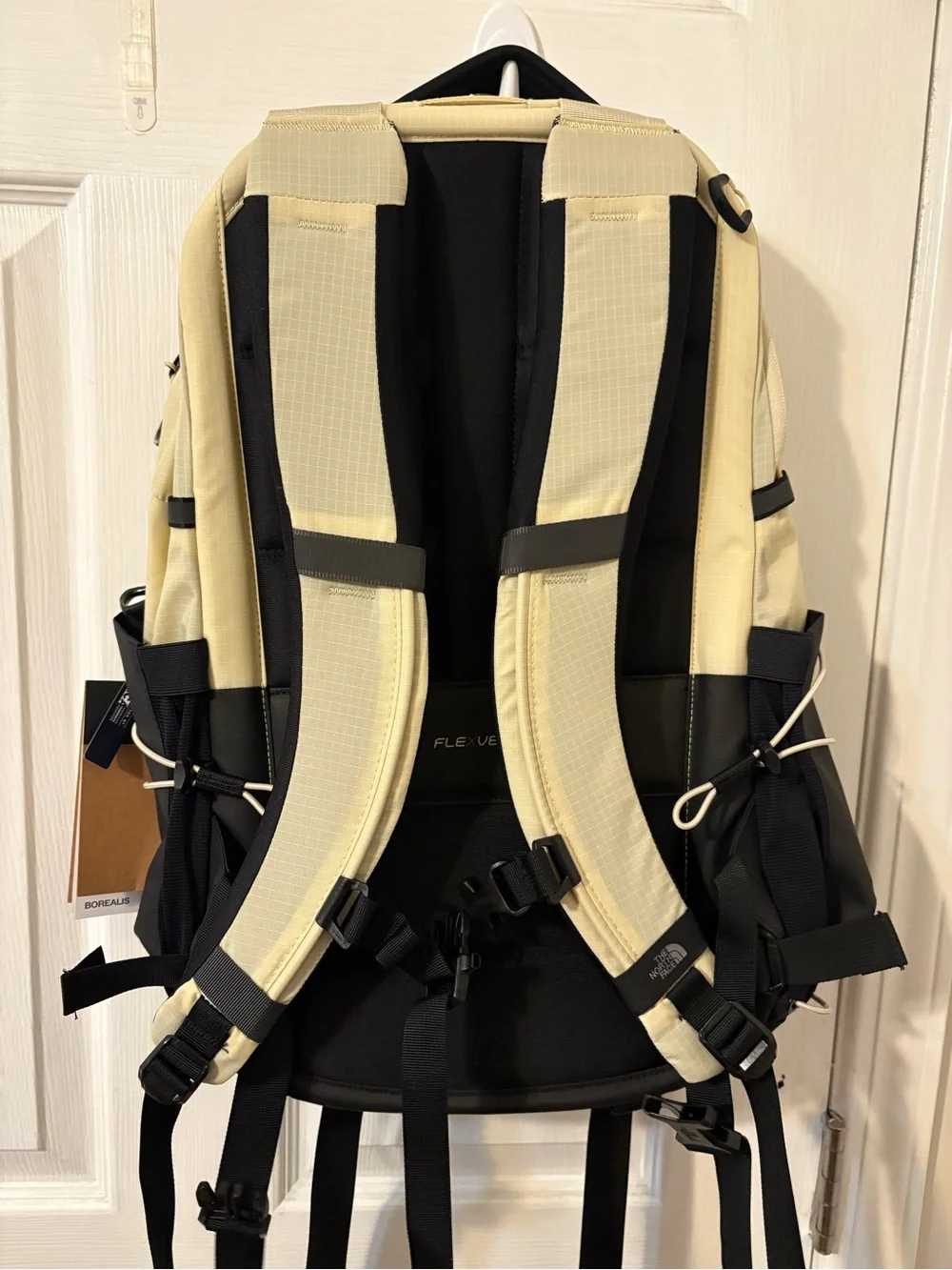 The North Face Men's Two-Tone Black & Cream Backpack
